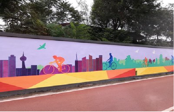  栾川墙体彩绘-围墙