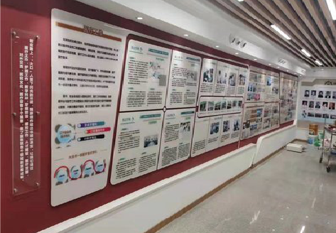  栾川大城市文化背景墙制作常用工艺。