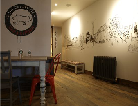  栾川教你判断手绘墙质量的好坏。