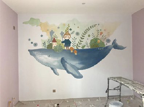  栾川手绘墙的特点及优势。